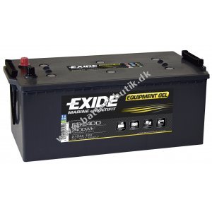 Batteri til Marine/Både Exide ES2400 Equipment Gel Batteri 12V 210Ah
