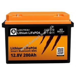 Batteri til Solar, Solfanger, Solceller Liontron Lithium LiFePO4 LX Arctic 12,8V 200Ah Smart BMS med Bluetooth