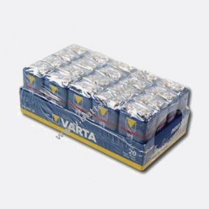 Batteri til VVS Varta Industrial Alkaline 6LR61 E 20er 4022211111
