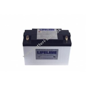 Batteri til Skiltevogn Lifeline Deep Cycle blybatteri GPL-31M 12V 105Ah