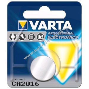 Batteri til Bilngle Varta CR2016 Knapcelle Lithium 3V 1 blister