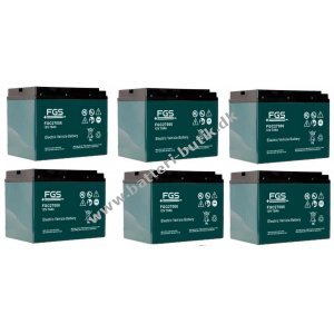 Batteri til Kabinescooter 72V 70Ah (223x150x178mm) (FGC27006x6)