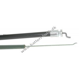 Pianokabel med plastkabel udvendigt - Z ender - Længde(inder): 1800mm - Længde(yder): 1670mm (61-183)