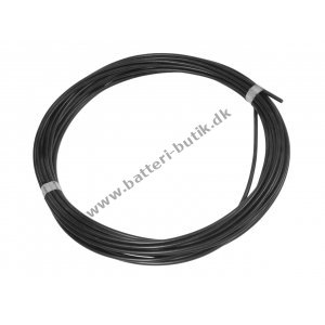 Universal yderkabelføring med plastikbelægning - 25 meter - udv. 5,0mm / indv. 2,0mm (NGP74-317)