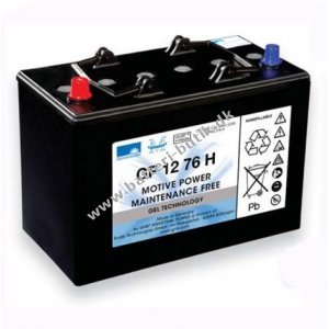 Batteri til Rengringsmaskine Numatic TTV 5565 (GF12076H)