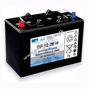 Batteri til Rengringsmaskine Numatic TRO 650 (GF12076H)
