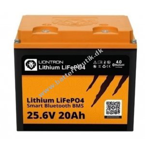 Batteri Liontron Lithium LiFePO4 LX 25,6V 20Ah Smart BMS med Bluetooth