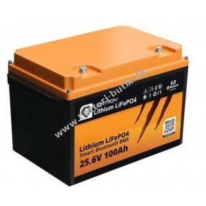 Batteri Liontron Lithium LiFePO4 LX 25,6V 100Ah Smart BMS med Bluetooth