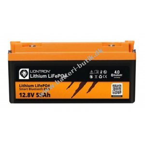 Batteri Liontron Lithium LiFePO4 LX 12,8V 55Ah Smart BMS med Bluetooth