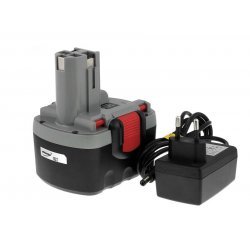 Batteri til Bosch Typ 2607335528 O-Pack Li-Ion inkl. oplader | Batteri-Butik
