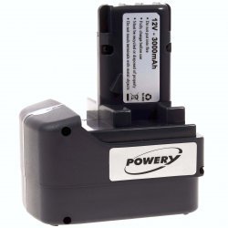 Batteri til Elværktøj Metabo 6.31729 (12V 3000mAh NiMH) | Batteri-Butik