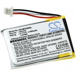 Batteri til Dashcam- / Autokamera Mio Mivue 388 | Batteri-Butik