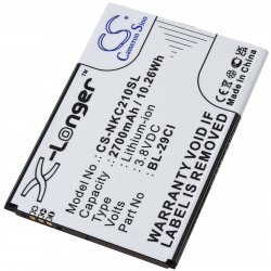 Batteri passer til Smartphone Mobil Nokia C10 C20 C21 Type BL-29CL | Batteri-Butik
