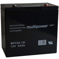 Powery BleiBatteri (multipower) til El-kørestol Invacare New Nutron R32 zyklenfest | Batteri-Butik