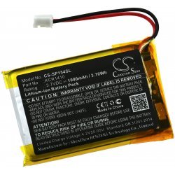 Batteri passer til Sony PlayStation 4 Controler (Kun for 2. version 2016 Bemærk Stikket) Type KCR1410 | Batteri-Butik