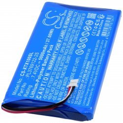 Batteri passer til Diagnose- / måleapparat XTOOL X100 Pad 2, X100 Pad 2 Pro, Type PL3769122-2S | Batteri-Butik