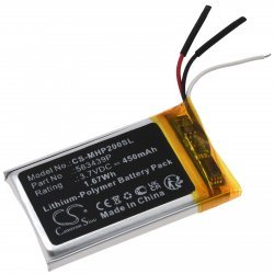 Batteri passer til wireless hovedtelefoner Headphones Microsoft Surface 2 Type 563439P | Batteri-Butik