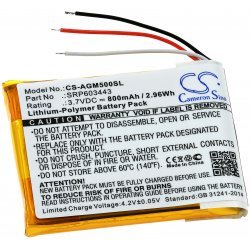 Batteri til Wireless Hovedtelefon Astro Gaming A50 / Typ SRP603443 | Batteri-Butik