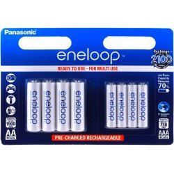 Panasonic eneloop Batteri AA / AAA - 2x 4er Blister / Type BK-KJMCCE44E | Batteri-Butik