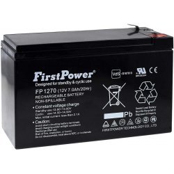FirstPower Bly-Gel-Batteri til UPS APC Power Saving Back-UPS Pro BR550GI 7Ah 12V | Batteri-Butik
