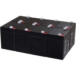 Powery Bly-Gel-Batteri til FIAMM FG20451 5Ah 12V | Batteri-Butik