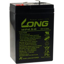 KungLong batteri til Hebebühnen UPS Notstrom 6V 4,5Ah (erstatter også 4Ah 5Ah) | Batteri-Butik