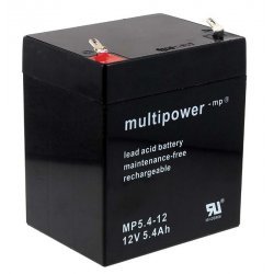 Powery Blybatteri (multipower) MP5,4-12 | Batteri-Butik
