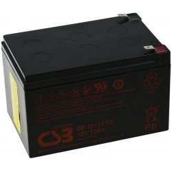 CSB Standby Blybatteri GP12120 F2 12V 12Ah | Batteri-Butik