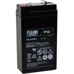 FIAMM Bly Batteri FG10381 6V 3,8Ah | Batteri-Butik