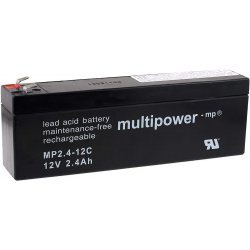 Powery Blybatteri (multipower) MPC2,4-12 MP2,4-12C Cyklisk | Batteri-Butik