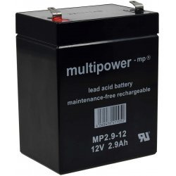 Powery Blybatteri (multipower) MP2,9-12 | Batteri-Butik