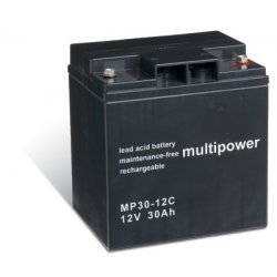 Powery Blybatteri (multipower) MP30-12C Cyklisk | Batteri-Butik