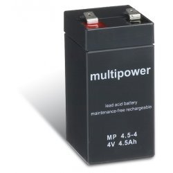 Powery Blybatteri (multipower) MP4,5-4 | Batteri-Butik
