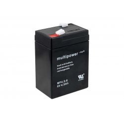 Powery Batteri til børnemotorcykel, bil m.m. 6V 4,5Ah | Batteri-Butik