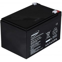 Powery Bly-Gel Akku 12Ah 12V | Batteri-Butik