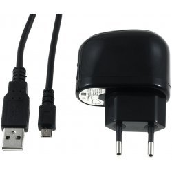 USB-Ladeadapter inkl. 2.0 High-Speed Ladekabel til Samsung Galaxy S4 / S4 mini | Batteri-Butik