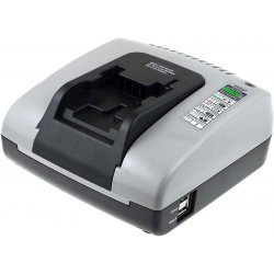 Powery Batterilader med USB til Black & Decker Type A1518L | Batteri-Butik
