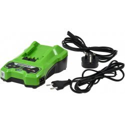 Lader til Batteri-Bore-skruemaskine Greenworks G-24 / BatteriType 29852, 29322, 29842 | Batteri-Butik