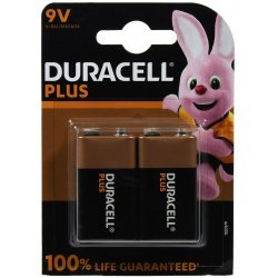 Batterie Duracell Plus Power MN1604 6LR61 9V-Block 2er Blister | Batteri-Butik