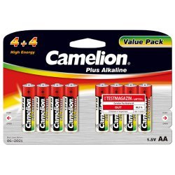 Batterie Camelion MN1500 AM3 Plus Alkaline (4+4) 8er Blister | Batteri-Butik