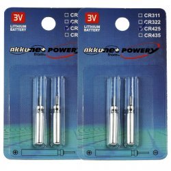 Stavbatteri CR425 2er Blister | Batteri-Butik
