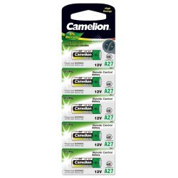 Batterie Camelion L828 27A GP27A til Fjernbetjning/Remote Control 5er Blister | Batteri-Butik