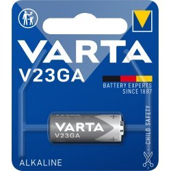 Varta Batterier Alkaline V23A V23GA 23AE 12V 1er Blister | Batteri-Butik