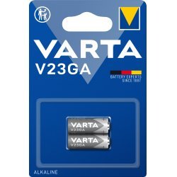 Varta Batterier Alkaline V23A V23GA 23AE 12V 2er Blister | Batteri-Butik