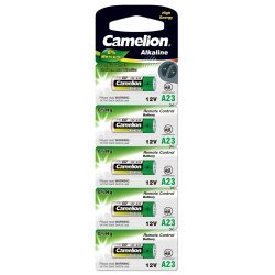 Batterier Camelion A23 R23A LR23A MN21 23GA 12,0Volt 5er Blister | Batteri-Butik