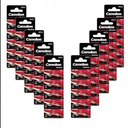 100 Stk. Camelion Knapcelle, Urbatterier LR41 AG3 (10x 10er Blister) | Batteri-Butik