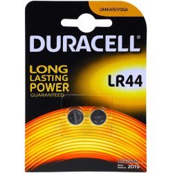 Duracell knapcelle Typ LR44 2er Blister | Batteri-Butik