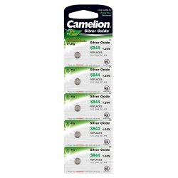 Camelion Sølvoxid-Knapcelle SR44 / G13 / LR44 / 357 / A76 5er Blister | Batteri-Butik
