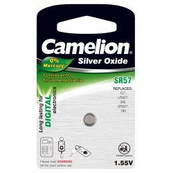 Camelion Sølvoxid-Knapcelle SR57 / SR57W / G7 / LR927 / 395 / SR927 / 195 1er Blister | Batteri-Butik