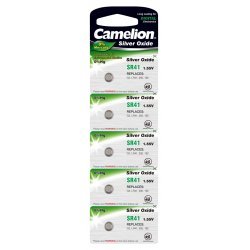 Camelion Knapcelle, Urbatteri SR41/SR41W / G3 / 392 / LR41 / 192 5er Blister | Batteri-Butik